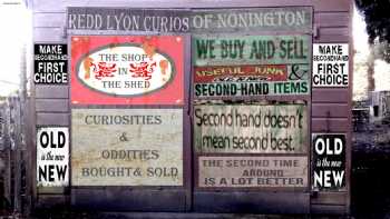 Redd Lyon Curios of Nonington @ The Shop In The Shed-Curios & Oddities and Useful Junk