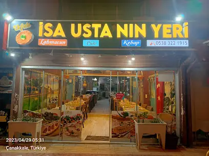 İsa Usta'nin Yeri Kebap Pide Lahmacun Künefe Pişirim Evi Eceabat