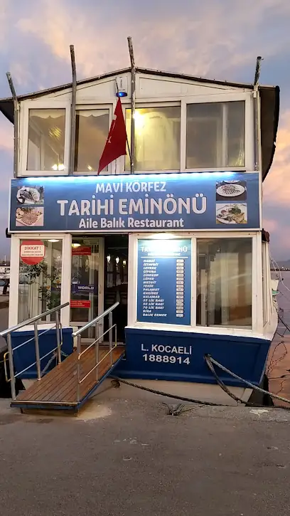 Mavi Körfez Tarihi Eminönü Balıkçısı