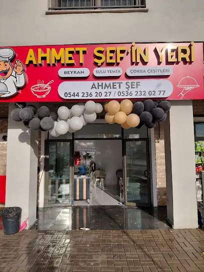 Ahmet Şef'in Yeri